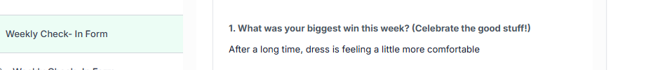 Dress Fit & Consistency Milestone